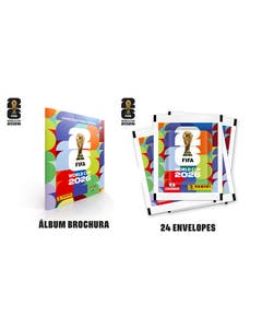 Copa Do Mundo 2026 - Álbum Capa Cartão + 24 Envelopes -FIFA WORLD CUP 2026™️
